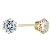 Thumbnail Image 1 of 9ct Yellow Gold Cubic Zirconia 5mm Stud Earrings