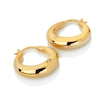 Thumbnail Image 1 of Hot Diamonds X Jac Jossa Soul 18ct Gold Plated Flat Hoop Earrings