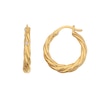 Thumbnail Image 0 of Hot Diamonds X Jac Jossa Entwine 18ct Gold Plated Earrings