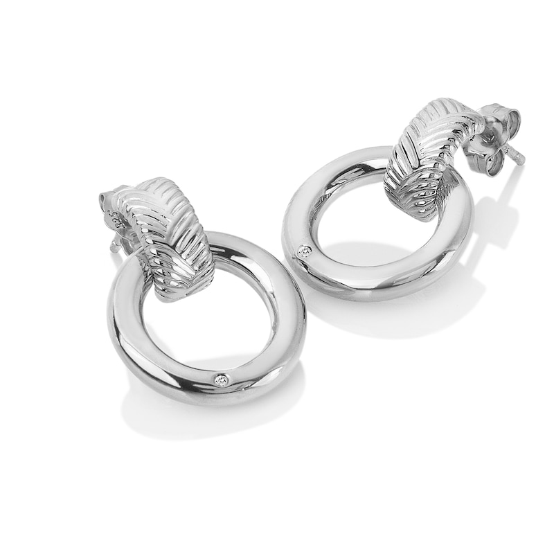 Main Image 2 of Hot Diamonds X Jac Jossa Spirit Sterling Silver Earrings