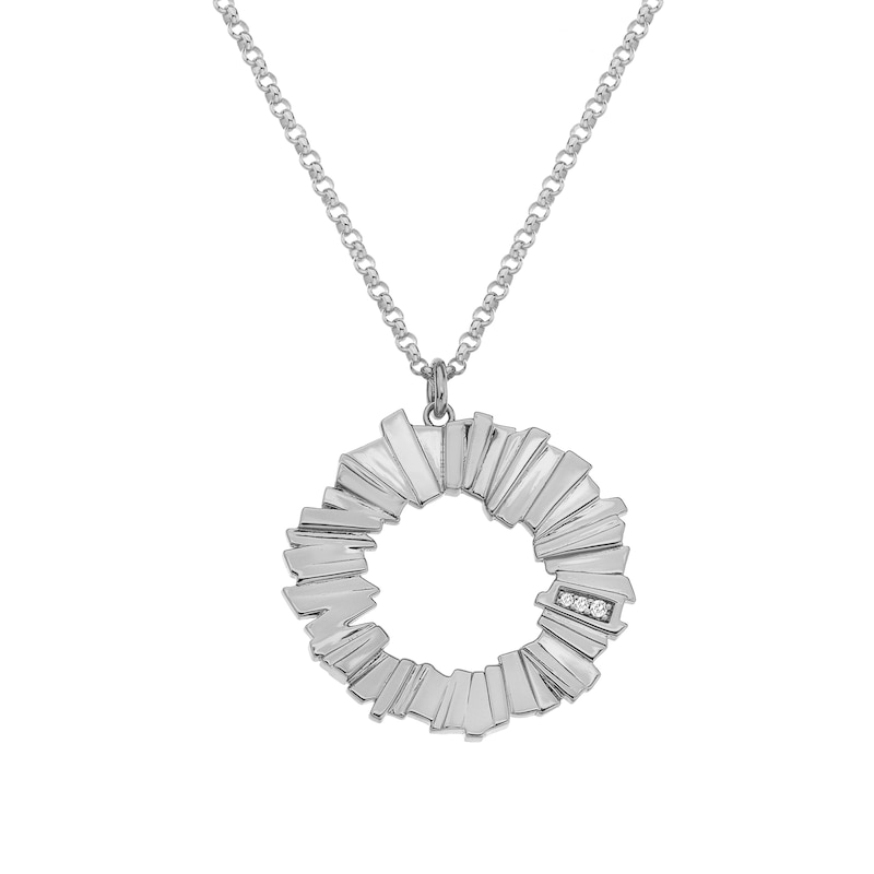 Main Image 1 of Hot Diamonds X Jac Jossa Believe Sterling Silver Necklace