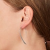 Thumbnail Image 3 of Fossil Ladies' Stainless Steel Curve Drop Earrings