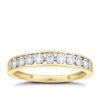 Thumbnail Image 0 of 9ct Yellow Gold 0.15ct Diamond Eternity Ring