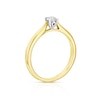 Thumbnail Image 2 of 9ct Yellow Gold 0.20ct Diamond Solitaire Ring
