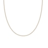 Thumbnail Image 2 of 9ct Yellow Gold 18 Inch Dainty Curb Chain