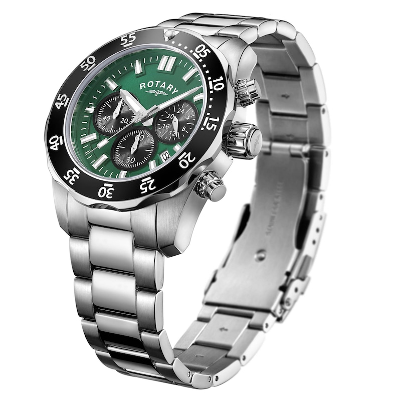 Main Image 2 of Rotary Men's Exclusive Chronograph Bracelet Watch