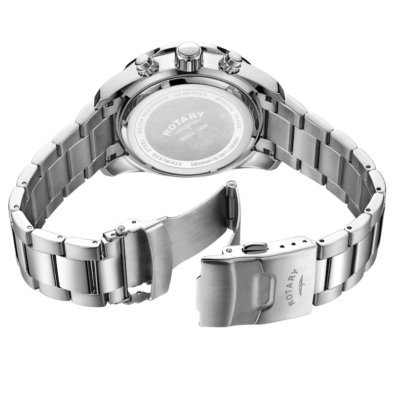 Main Image 3 of Rotary Men's Exclusive Chronograph Bracelet Watch