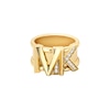 Thumbnail Image 1 of Michael Kors MK 14ct Gold Plated Statement Ring (Size N)