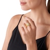 Thumbnail Image 2 of Michael Kors MK 14ct Gold Plated Statement Ring (Size N)