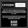 Thumbnail Image 6 of Citizen Eco-Drive Men's Blue Dial Super Titanium™ Chronograph Watch