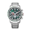 Thumbnail Image 0 of Citizen Eco-Drive Men's Green Dial Super Titanium™ Chronograph Watch
