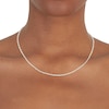 Thumbnail Image 1 of Sterling Silver 20 Inch Dainty Prince of Wales Chain