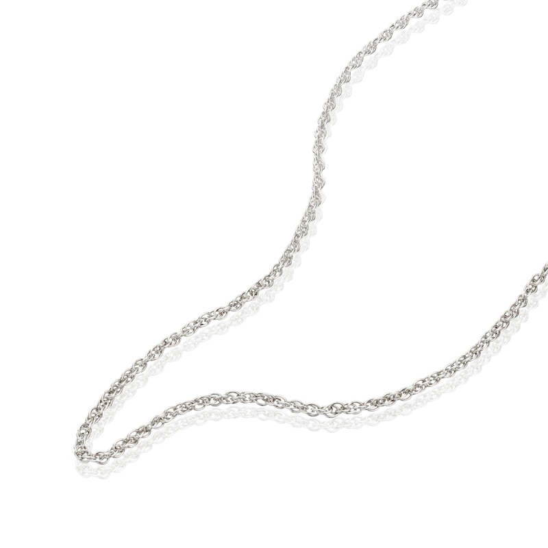 Sterling Silver 20 Inch Dainty Prince of Wales Chain