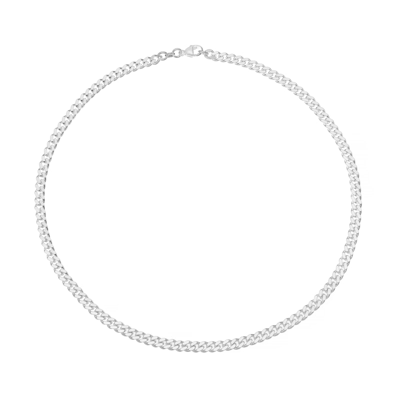 Sterling Silver 20 Inch 5mm Curb Chain | H.Samuel