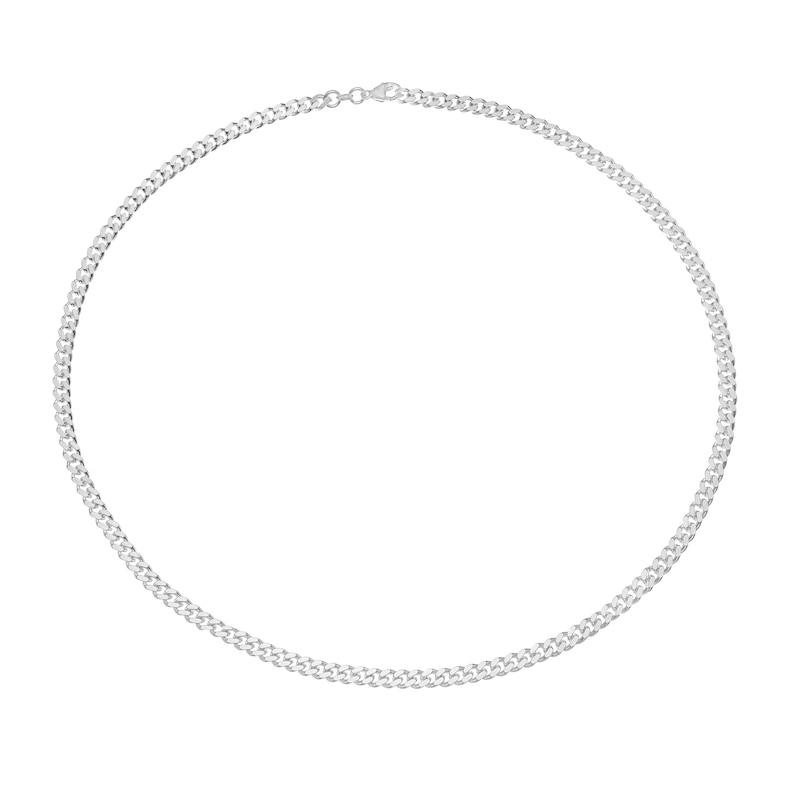 Sterling Silver 24 Inch 5mm Curb Chain | H.Samuel