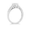 Thumbnail Image 1 of Princessa  9ct White Gold 0.33ct Diamond Cluster Ring