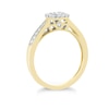 Thumbnail Image 1 of Princessa  9ct Yellow Gold 0.33ct Diamond Cluster Ring