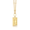 Thumbnail Image 1 of Sterling Silver & 18ct Gold Plated Vermeil Initial L Pendant