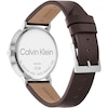 Thumbnail Image 2 of Calvin Klein Modern Men's Brown Leather Strap Watch