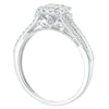 Thumbnail Image 2 of 9ct White Gold 2/5ct Diamond Princessa Ring