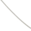 Thumbnail Image 0 of 9ct White Solid Gold 20 Inch Dainty Curb Chain