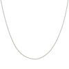 Thumbnail Image 1 of 9ct White Solid Gold 20 Inch Dainty Curb Chain