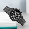 Thumbnail Image 4 of Bulova Classic Chronograph Men's Black Ip Stainless Steel Bracelet Watch