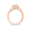 Thumbnail Image 1 of Princessa 9ct Rose Gold 0.25ct Diamond Cluster Ring