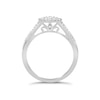 Thumbnail Image 2 of Princessa 9ct White Gold 2/5ct Diamond Ring
