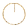 Thumbnail Image 0 of Michael Kors 14ct Gold Plated Logo Collar Necklace