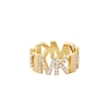 Thumbnail Image 1 of Michael Kors 14ct Gold Plated Logo Ring