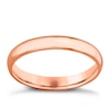 Thumbnail Image 0 of 18ct Rose Gold 3mm Super Heavy Court Ring