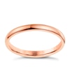 Thumbnail Image 0 of 18ct Rose Gold 2mm Extra Heavy D Shape Ring