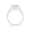 Thumbnail Image 2 of Princessa 9ct White Gold 1/2ct Diamond Ring