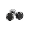 Thumbnail Image 0 of Stainless Steel 5mm Black CZ Studs For Ear Piercing