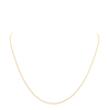 Thumbnail Image 2 of 9ct Yellow Gold 24 Inch Dainty Curb Chain