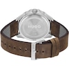 Thumbnail Image 2 of HUGO Fresh Men's Brown Leather Strap Bracelet Watch