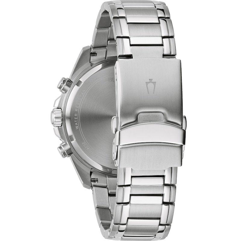 Bulova Classic Chronograph Men's Stainless Steel Bracelet Watch