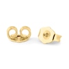 Thumbnail Image 1 of 9ct Yellow Gold 0.05ct Diamond Oval Stud Earrings