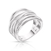 Thumbnail Image 2 of Sterling Silver Multi-Band Ring Size N