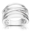 Thumbnail Image 0 of Sterling Silver Multi-Band Ring Size P