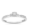 Thumbnail Image 0 of 9ct White Gold 0.05ct Total Diamond Solitaire Ring