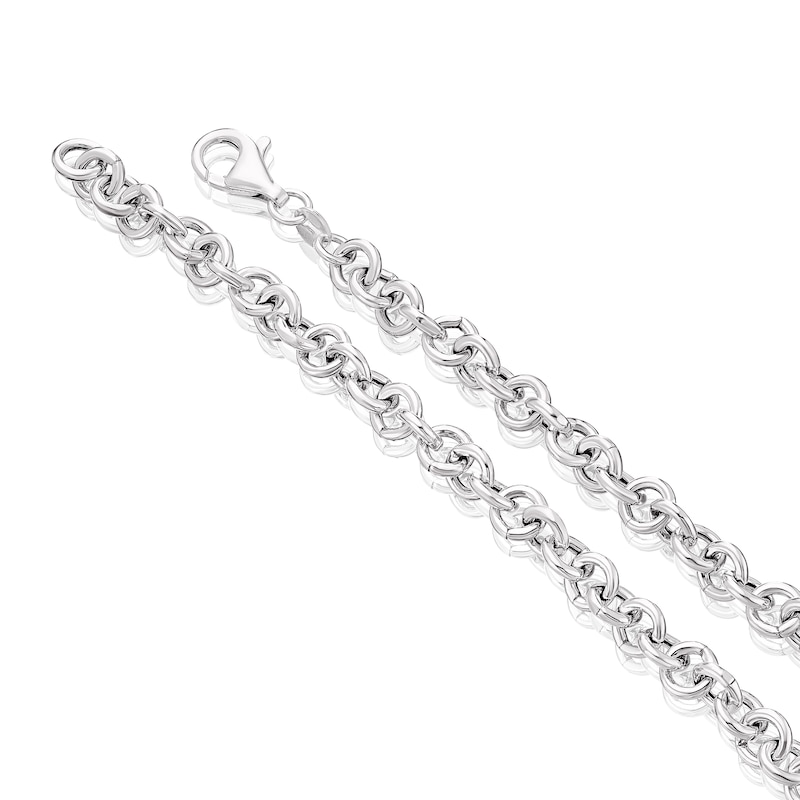 Sterling Silver Multilink Belcher Chain Necklace