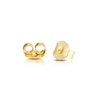 Thumbnail Image 1 of 9ct Yellow Gold & Cubic Zirconia Cushion Cut Stud Earrings
