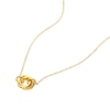 Thumbnail Image 1 of 9ct Yellow Gold Interlocked Knot Pendant Necklace
