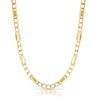 Thumbnail Image 0 of 9ct Yellow Gold 22 Inch Link Station Curb Chain