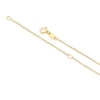 Thumbnail Image 3 of 9ct Yellow Gold Sparkle Bar Necklace