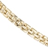 Thumbnail Image 0 of 9ct Yellow Gold 7.25 Inch Panther Chain Bracelet