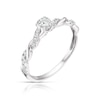Thumbnail Image 1 of 9ct White Gold 0.66ct Total Diamond Solitaire Ring