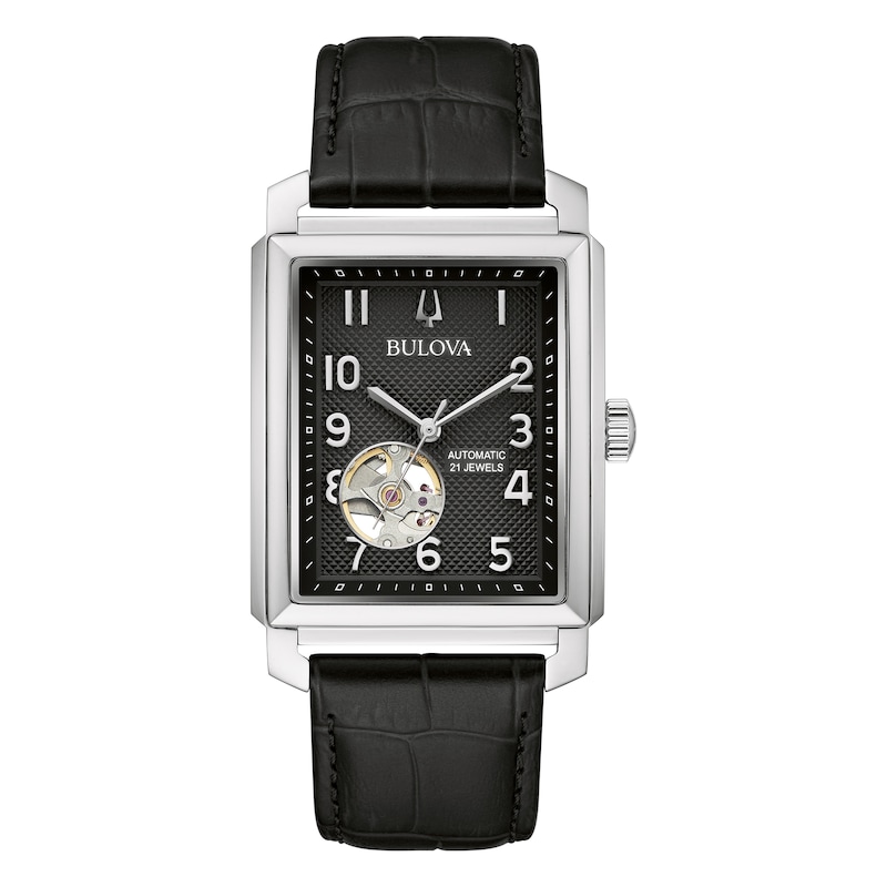 Main Image 1 of Bulova Classic Sutton Automatic Men's Leather Strap Watch